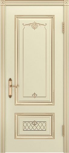 Аккорд В3 ДГ Слоновая кость с патиной Золото 2000 x 700 Аккорд В3 ДГ Слоновая кость с патиной Золото 2000 x 700